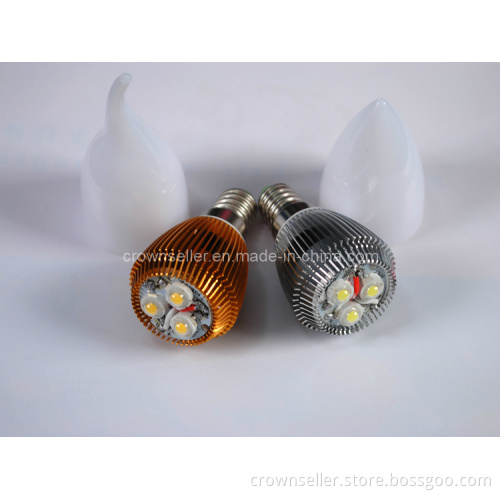 LED Candle Light E14 Bulb (HTY-E14-C3W)